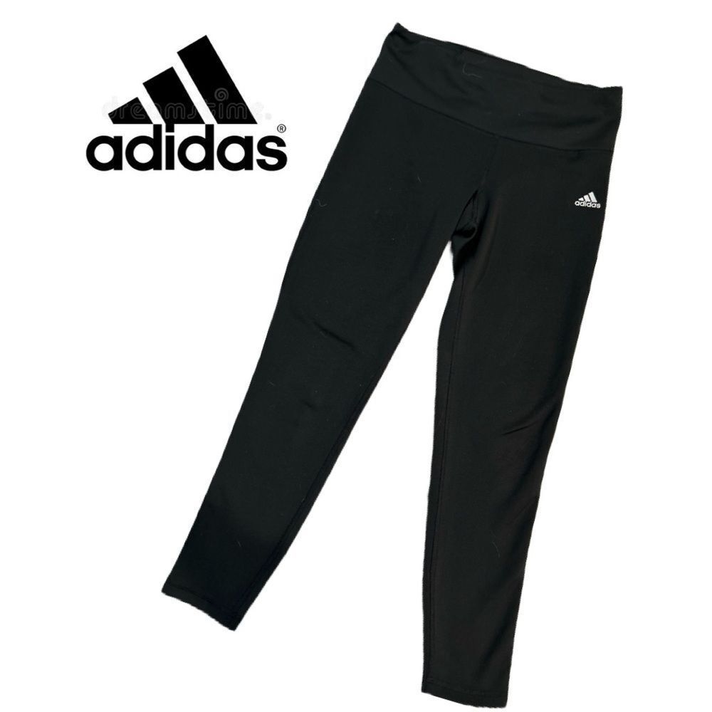 Adidas Climalite Black Leggings -‎ Size M